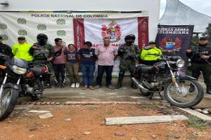 Desarticularon banda ‘Los socios’, peligrosos microtraficantes en Purificación y Prado