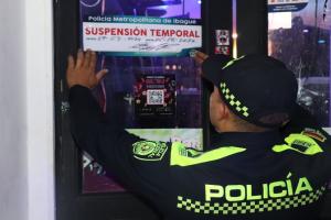 Cierre de bares en Ibagué