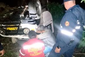 Vehículo se fue a un abismo dejando varios lesionados en la vía Fresno – Mariquita