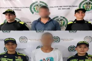 Capturaron dos sujetos por agredir violentamente a sus parejas en Ibagué y el municipio de Piedras