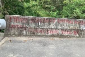 Disidencias afectan avances de obras de infraestructura vial en el occidente del Huila.