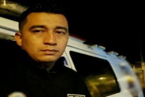 Jhon Devia, conductor de ambulancia, se recupera tras accidente en Ibagué