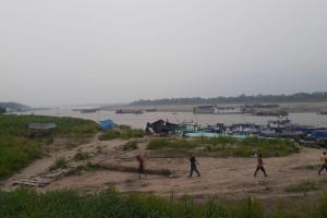 Muelle de Leticia en Amazonas 