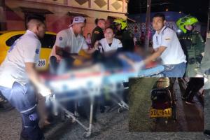 Falleció adulto mayor tras caer y golpearse con moto en el Matallana