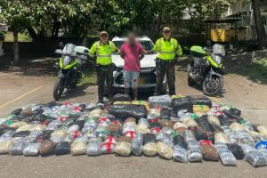¡Cero y van tres! Sorprendieron a sujeto con 150 kilogramos de marihuana en Armero – Guayabal