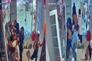¡Investigación! Vandalizaron local de Claro en El Salado