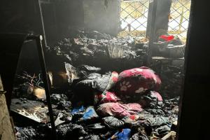 Incendio estructutal en el Centro