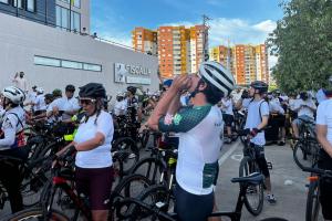 Protesta de ciclistas | Accidente de tránsito | conductor ebrio | Neiva | Noviembre 2024