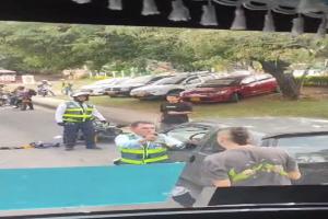 Agentes de tránsito agredidos en Ibagué