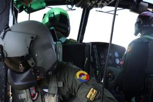 Operaciones aéreas refuerzan la seguridad en las vías durante el fin de año en el Tolima, Huila y Cundinamarca