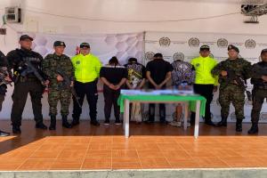 Capturaron cuatro presuntos disidentes de las Farc, ‘Los del Río’ en Rioblanco - Tolima