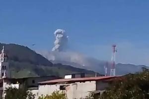 Humo Volcán Nevado del Ruiz | Volcán Nevado del Ruiz | Villahermosa | Enero 2025