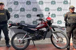 moto recuperada