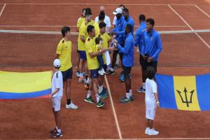 La serie entre Colombia y Barbados se encuentra 1-1 por Davis Cup Ibagué 2025