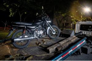 moto en grua