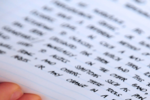 escribir