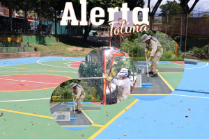 Alcaldía recuperó polideportivos de la comuna 11 de Ibagué 