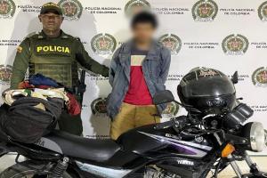 moto recuperada