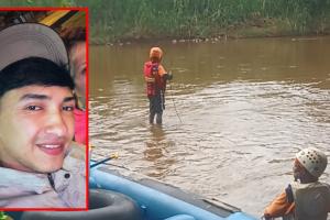 Sigue la angustia: Jefferson Daniel completa 4 días desaparecido en el río Sumapaz