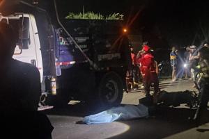 Motociclista murió tras chocar con camión de Interaseo en La Miel