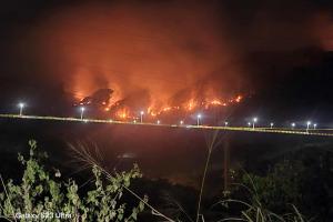 incendio cerro gualanday tres días