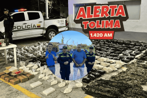 incautan droga y armas avaluadas en $750 millones