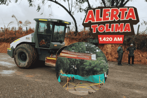 La pavimentación de la avenida Tuluní en Chaparral
