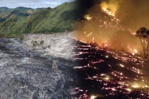 Avanza sin control incendio forestal en Honda y arrasa más de 20 hectáreas