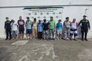 ‘Los Persas’ Grupo delincuencial Garzón, Huila.