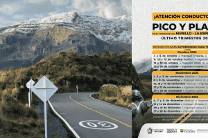 pico y placa en el corredor Murillo-Manizales
