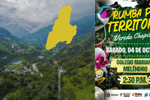 La “Rumba Pal Territorio” será la antesala de los Juegos del Cañón