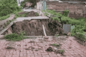 Emergencia en el barrio Santa Helena de Girardot por riesgo estructural
