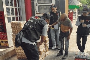 Autoridades incautan licor adulterado y cigarrillos de contrabando en El Líbano