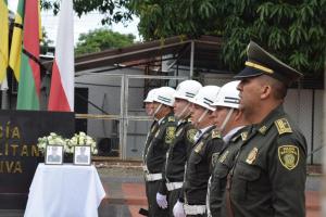 Se cumple un año del asesinato de dos policías en Nátaga, Huila 