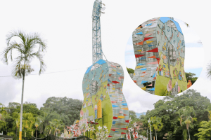 Lluvias recientes dejan daños menores en el monumento a La Guitarra
