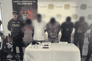 El operativo se desarrolló en varios municipios y contó con apoyo aéreo y judicial