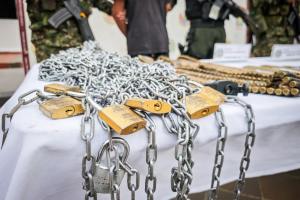 Cadenas de secuestrados