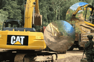 Obras de recuperación vial avanzan en la zona rural de Rovira