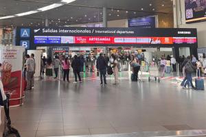 Salida vuelos internacionales El Dorado 