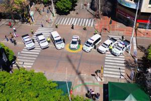 Policía Metropolitana de Neiva con nuevo parque automotor
