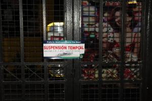 Establecimiento comercial | Establecimientos Cerrados | Operativos de Seguridad | Noviembre 2025