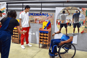 Jornada deportiva reunió a población con discapacidad en el Coliseo Menor de Ibagué