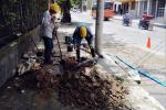 Ibal obras barrio El Jordán