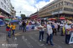 Marcha contra la justicia de Santiago Murillo y paro nacional en Ibagué