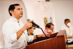 alcalde hurtado con el ministro de Hacienda