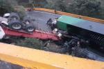 El cierre podría durar todo el día por la cantidad de crudo que quedó sobre la vía