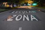 Señalización en zona escolar