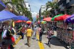 Comercio informal en al carrera Tercera de Ibagué