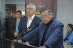 Presidente Gustavo Petro y ministro de Salud, Guillermo Alfonso Jaramillo. 