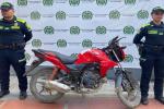 moto recuperada
